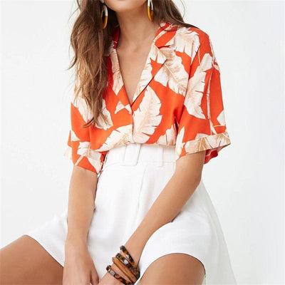 bohochicclothing Floral Print Top boho  chic clothing 