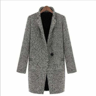 bohochicclothing Jackets WINTER CASUAL BUTTON COAT boho  chic clothing 
