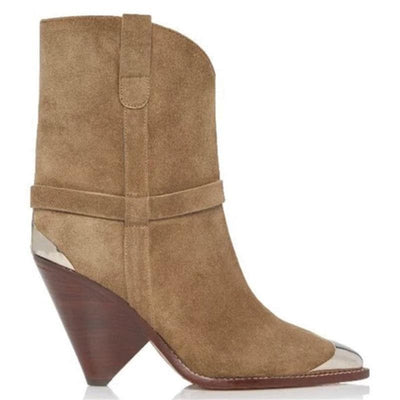 bohochicclothing SUEDE ANKLE BOOTS boho  chic clothing 